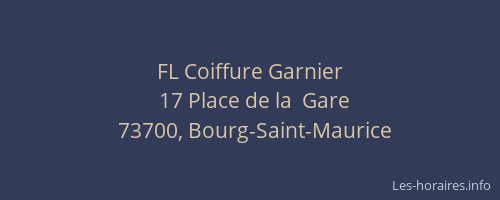 FL Coiffure Garnier