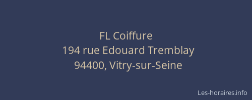FL Coiffure