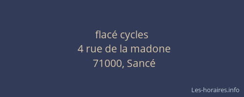 flacé cycles