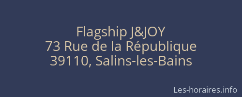 Flagship J&JOY