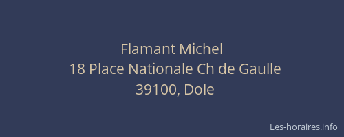 Flamant Michel