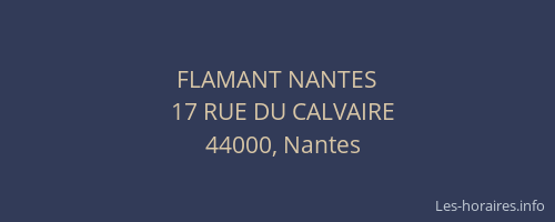 FLAMANT NANTES