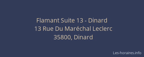 Flamant Suite 13 - Dinard