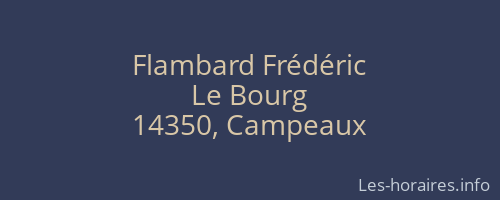 Flambard Frédéric