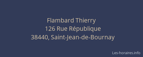 Flambard Thierry