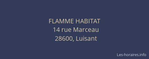 FLAMME HABITAT