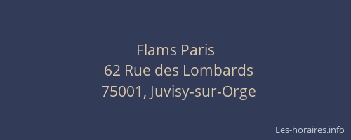 Flams Paris