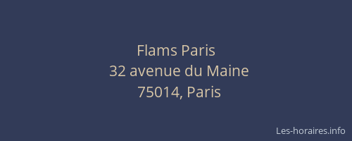 Flams Paris