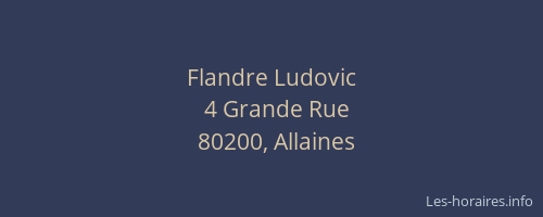 Flandre Ludovic