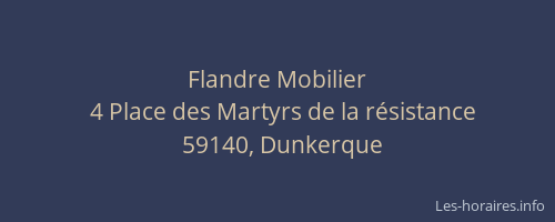 Flandre Mobilier