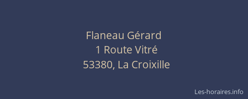 Flaneau Gérard