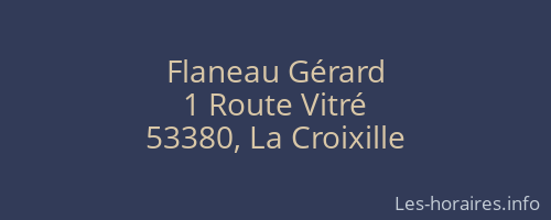 Flaneau Gérard