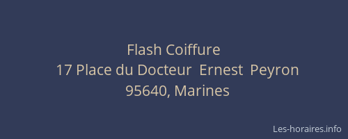 Flash Coiffure