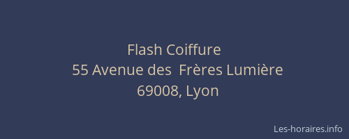 Flash Coiffure