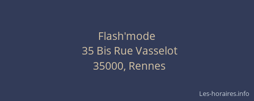 Flash'mode