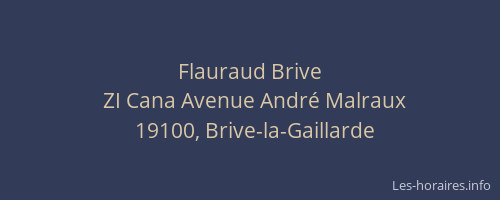 Flauraud Brive