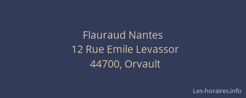 Flauraud Nantes