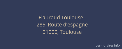 Flauraud Toulouse