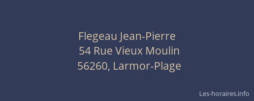 Flegeau Jean-Pierre