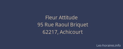 Fleur Attitude
