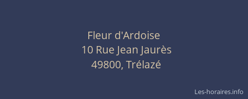 Fleur d'Ardoise