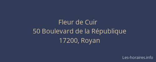 Fleur de Cuir