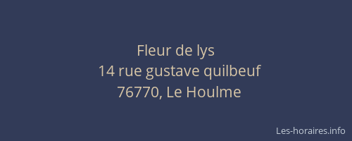 Fleur de lys