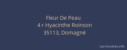 Fleur De Peau
