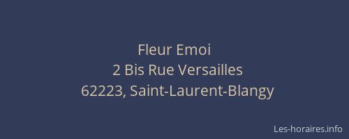Fleur Emoi
