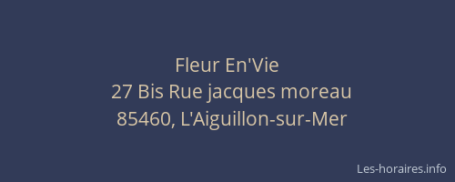 Fleur En'Vie