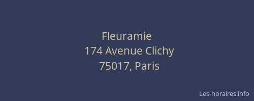 Fleuramie