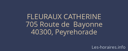 FLEURAUX CATHERINE