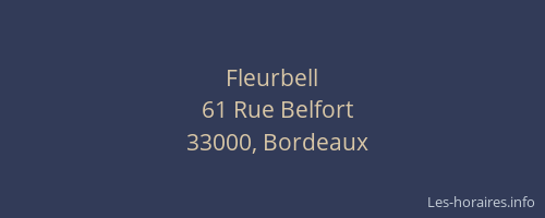 Fleurbell