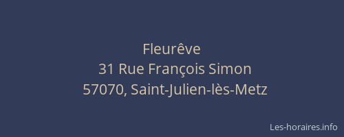 Fleur&ecirc;ve