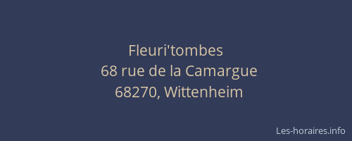 Fleuri'tombes