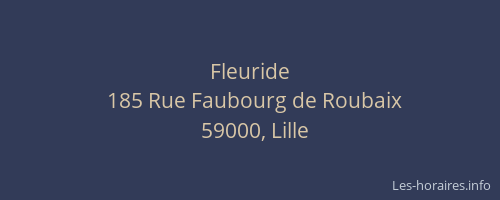 Fleuride