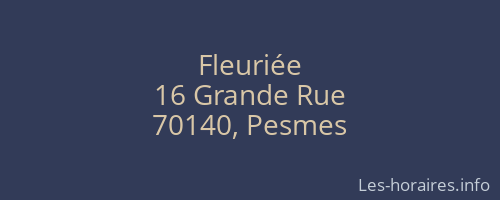 Fleuriée