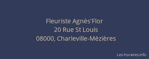Fleuriste Agnès'Flor