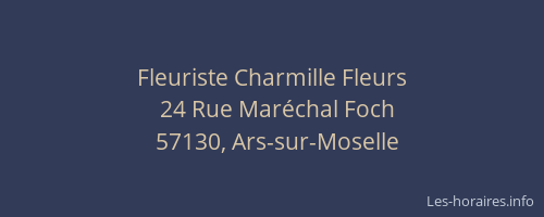 Fleuriste Charmille Fleurs