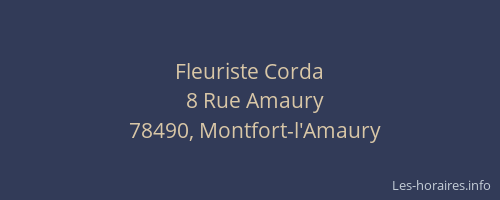 Fleuriste Corda