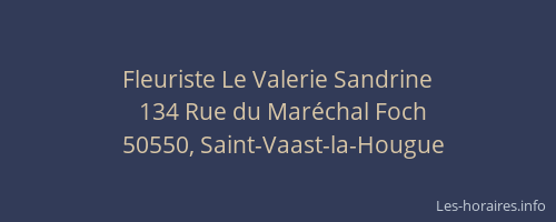 Fleuriste Le Valerie Sandrine