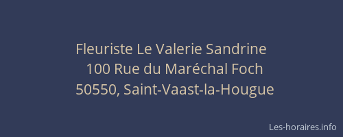 Fleuriste Le Valerie Sandrine