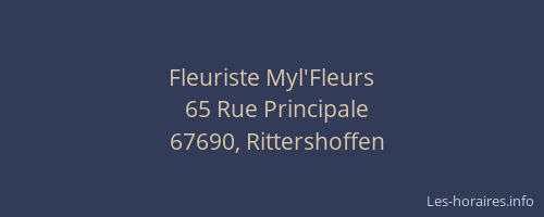 Fleuriste Myl'Fleurs