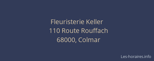 Fleuristerie Keller