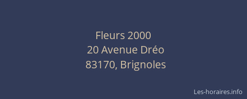 Fleurs 2000