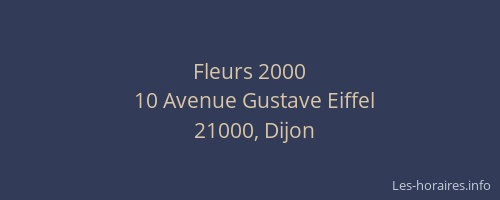 Fleurs 2000