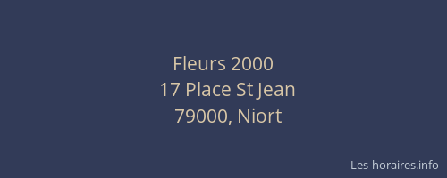 Fleurs 2000