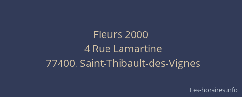 Fleurs 2000