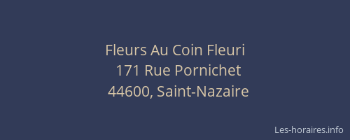 Fleurs Au Coin Fleuri
