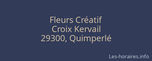 Fleurs Créatif